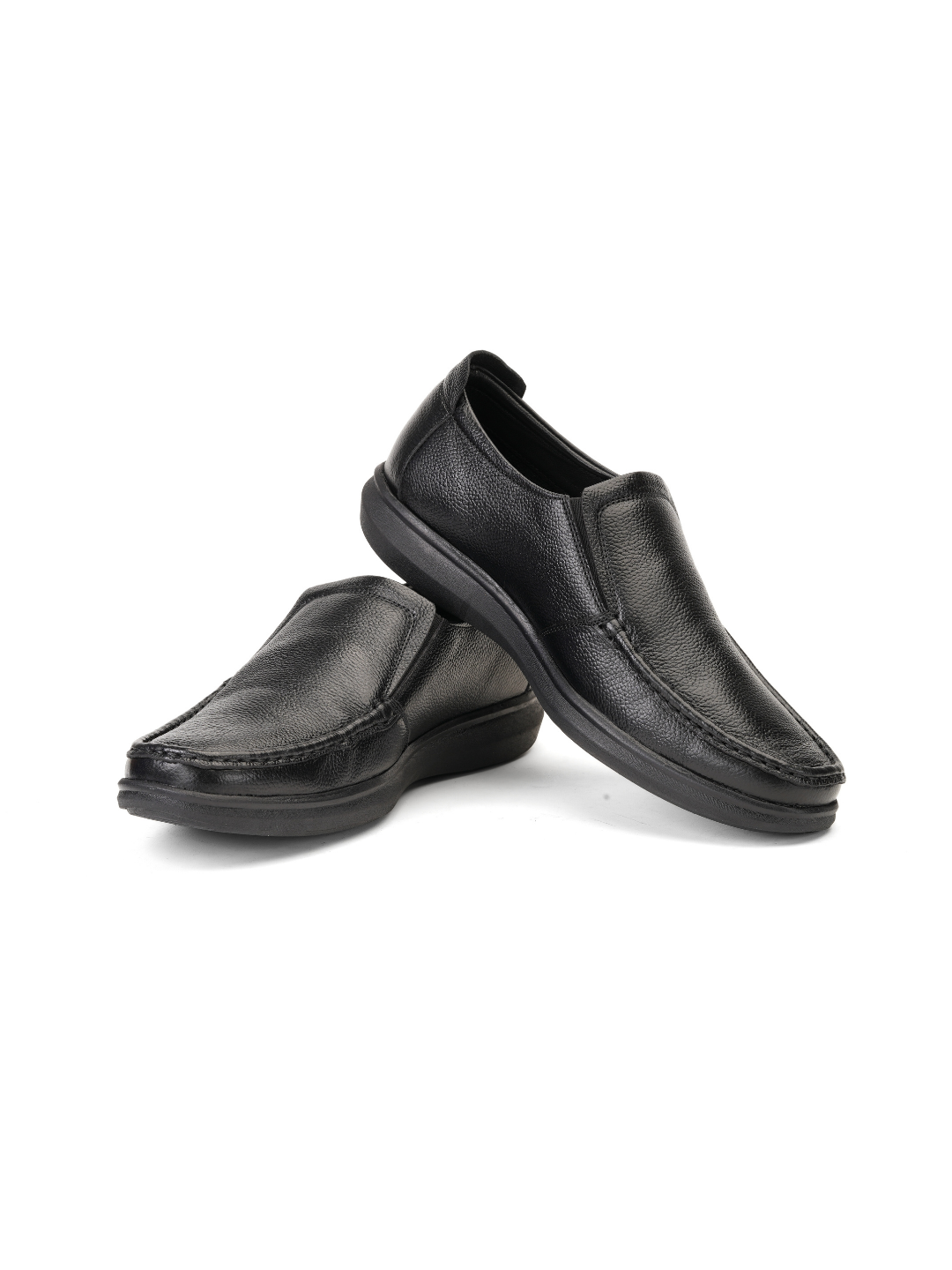 Zuup Black Genuine Leather Formal Shoes For Men Zfm021042 C001