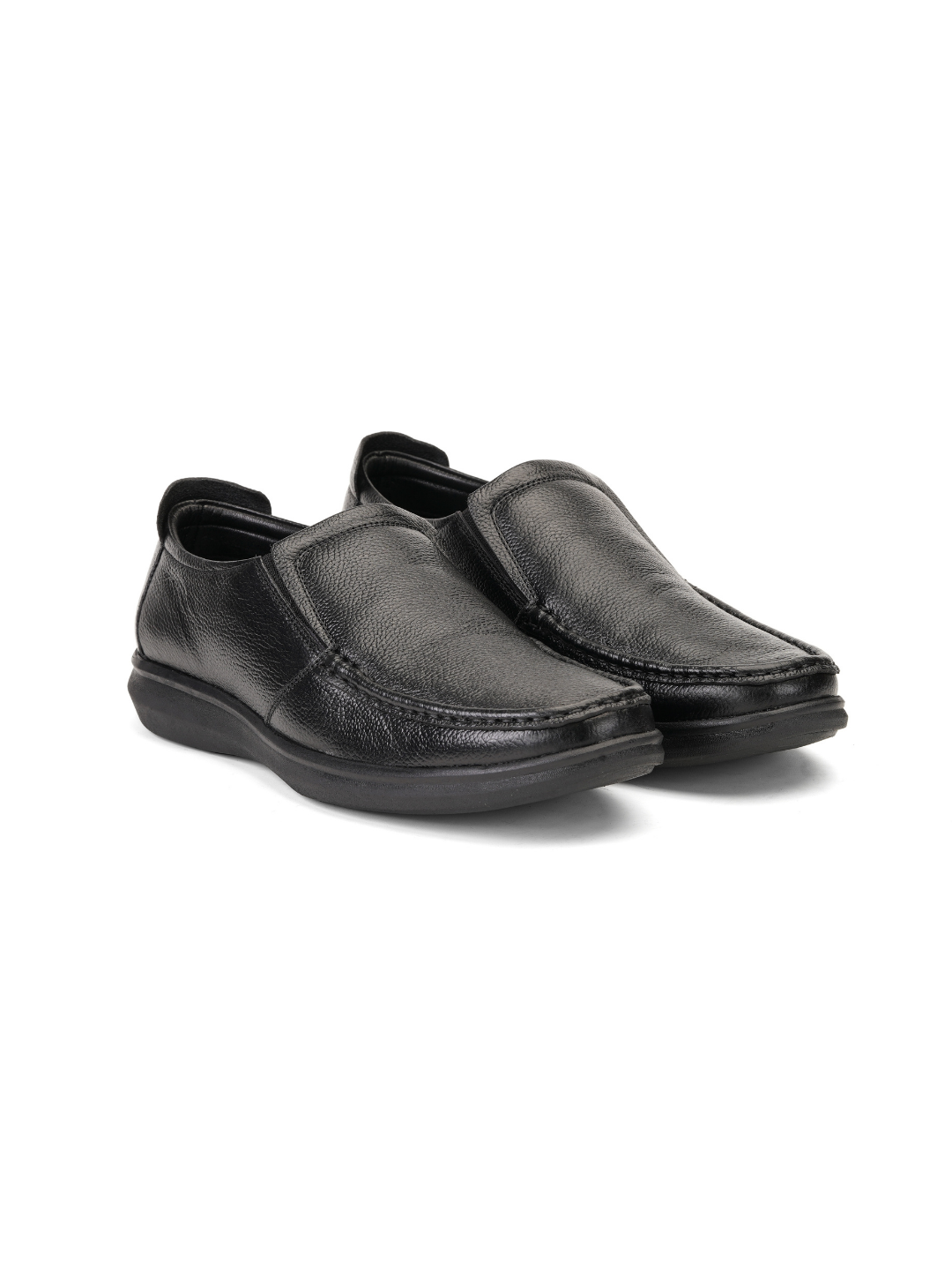 Zuup Black Genuine Leather Formal Shoes For Men Zfm021042 C001