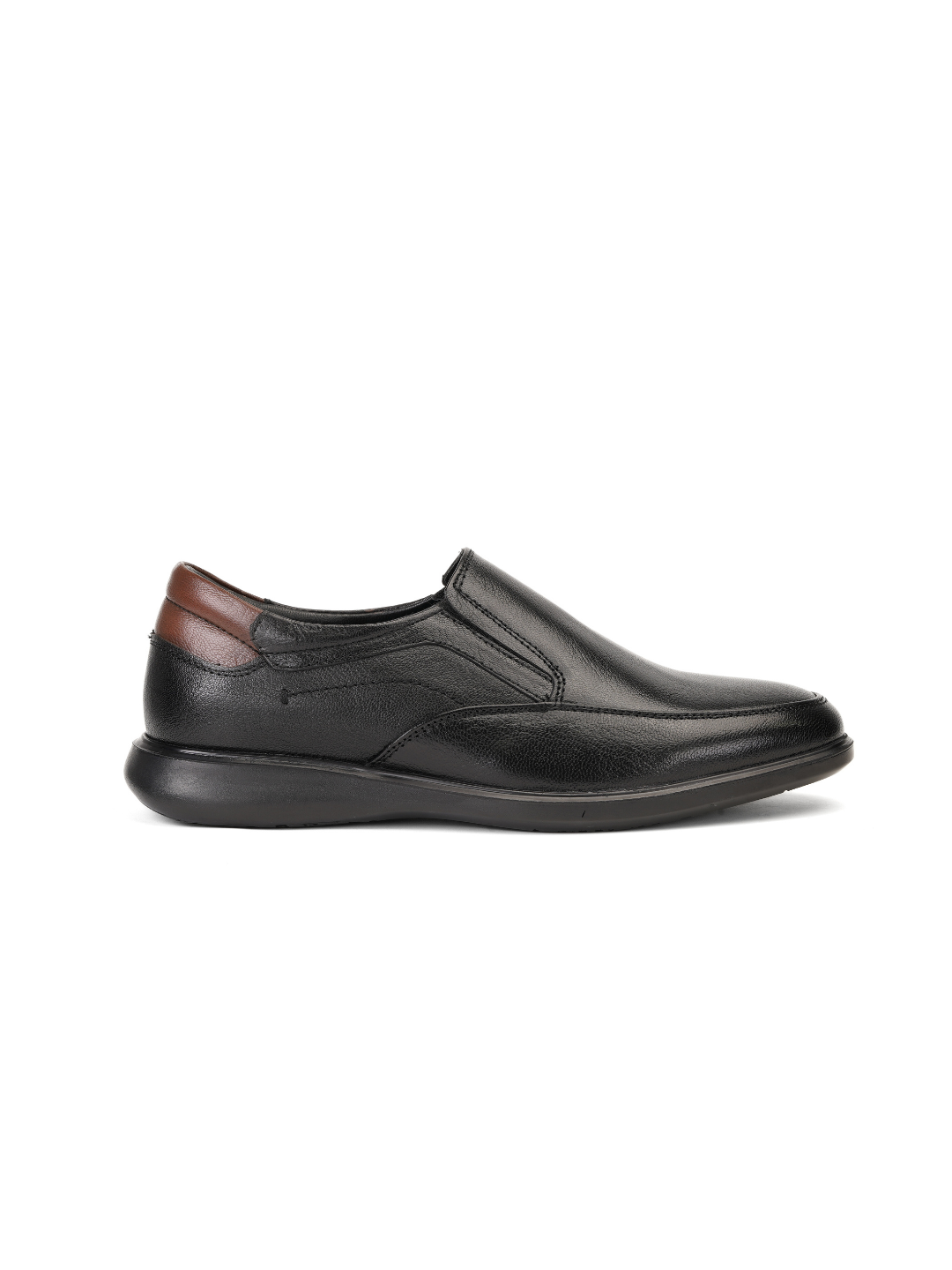 Zuup Black Genuine Leather Formal Shoes For Men Zfm021015 C001