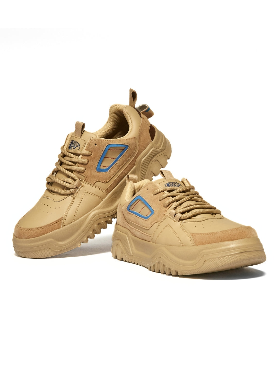 Red Chief Sports Beige Sneakers For Man C6009 026