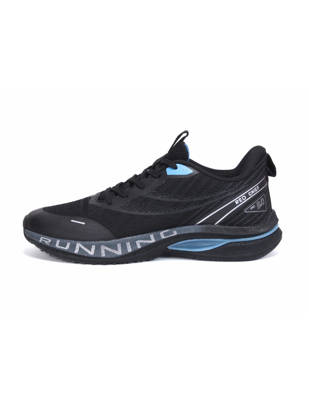 Red Chief Sports Black Running Shoes For Men R1716 001