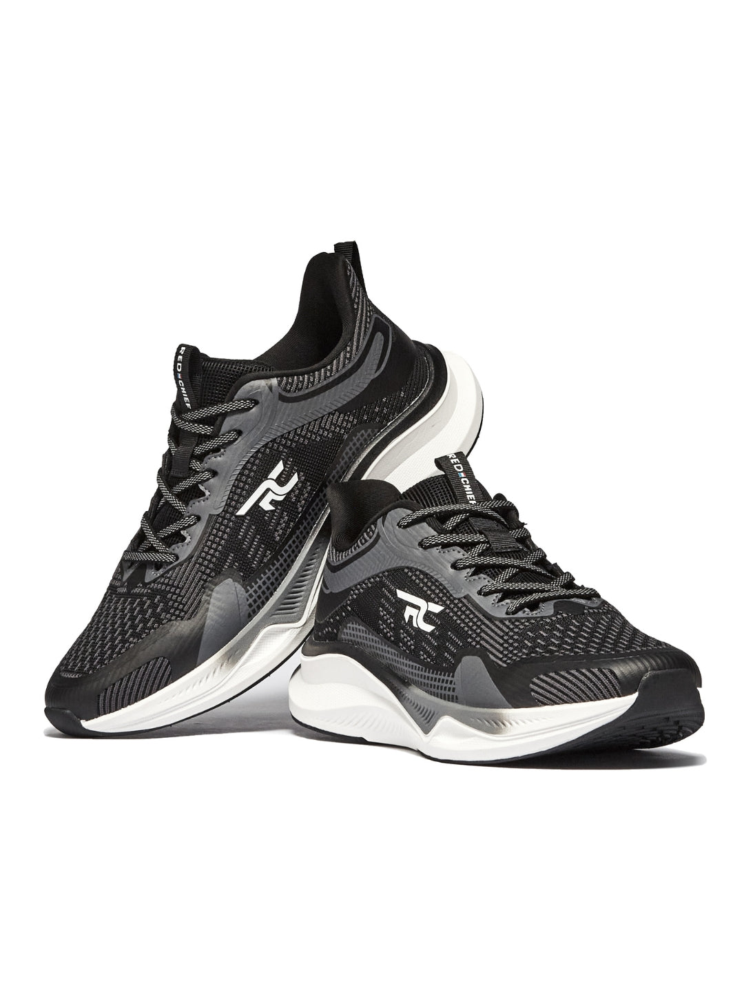 Red Chief Sports Black Running Shoes For Men R1709 001