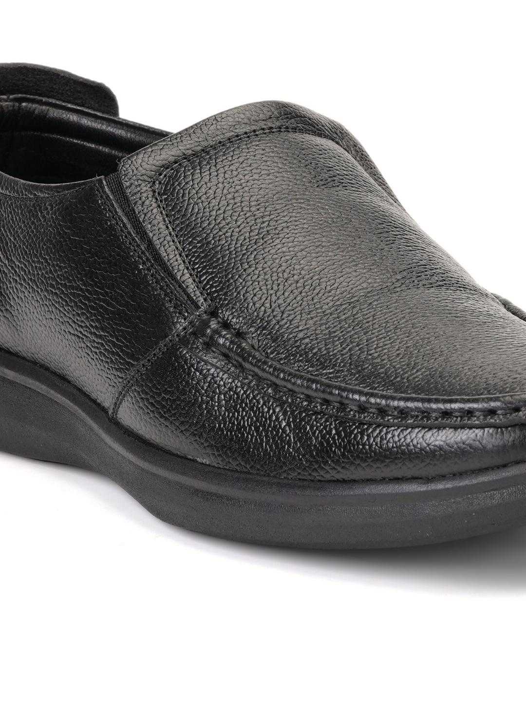 Zuup Black Genuine Leather Formal Shoes For Men Zfm021042 C001