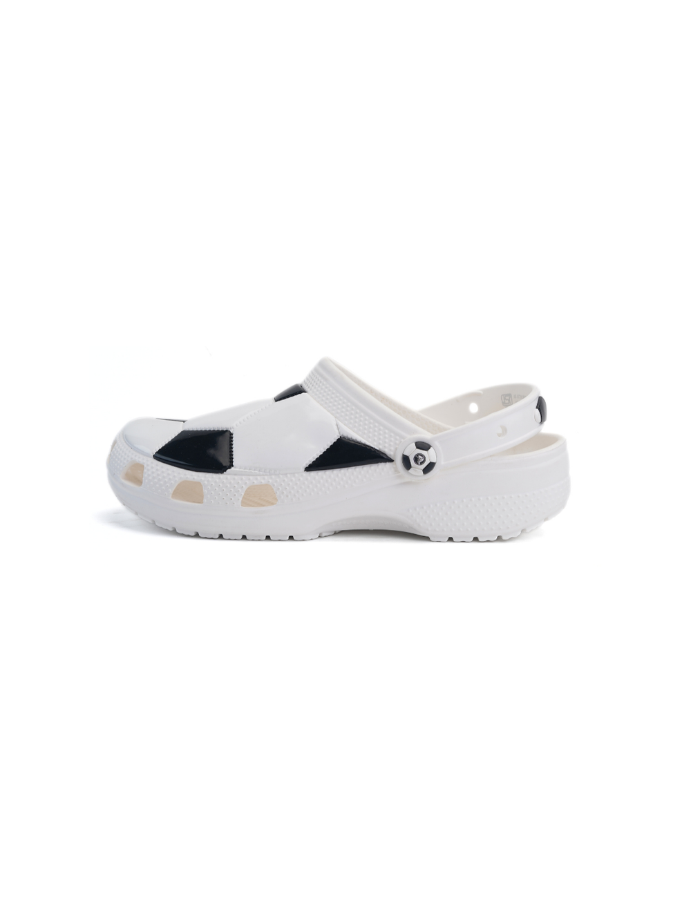 Crocs White/Black Flip Flop For Kids 210157-103 C059