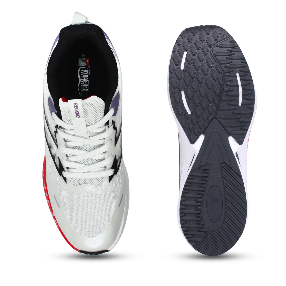 Red Chief Sports White/Purple Running Shoes For Men R1716 G0011