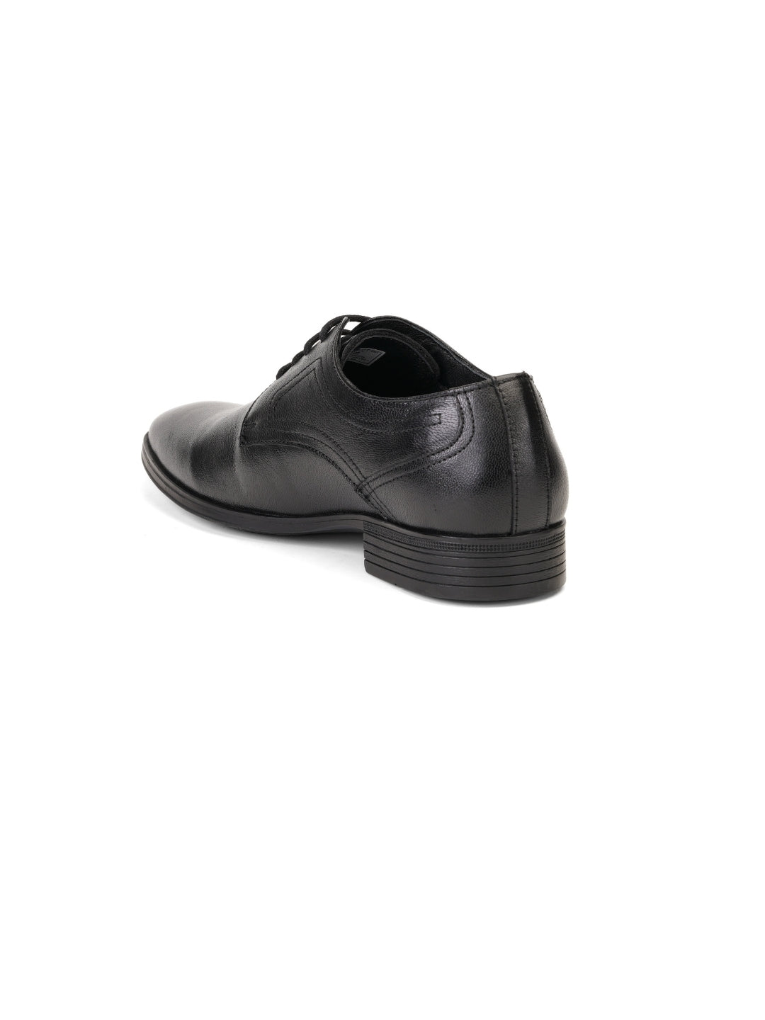 Zuup Black Genuine Leather Derby Formal Shoes For Men Zfm021071 C001