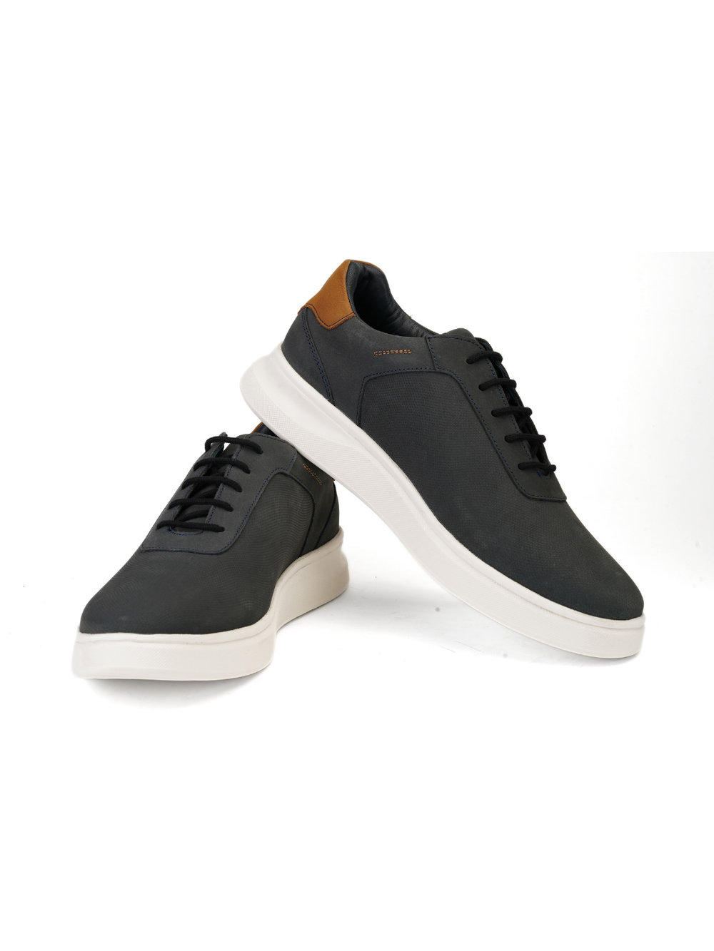 Extacy Blue Genuine Leather Sneaker For Men Exm010201 C002