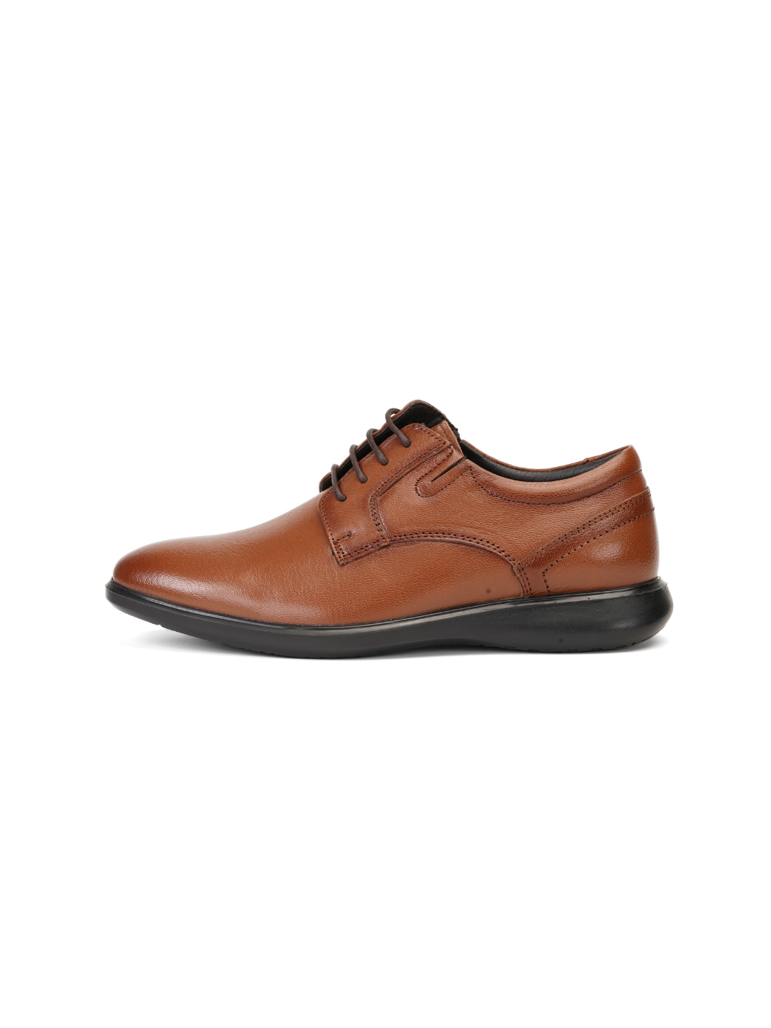 Zuup Tan Genuine Leather Derby Formal Shoes For Men Zfm021014 C006