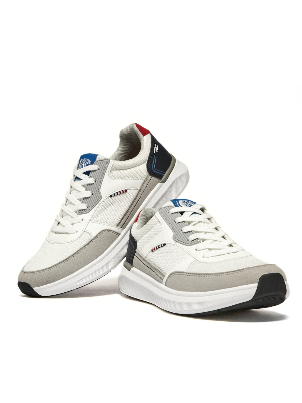 Red Chief Sports White-Hr.Grey Casual Shoes For Men  C6006 F052