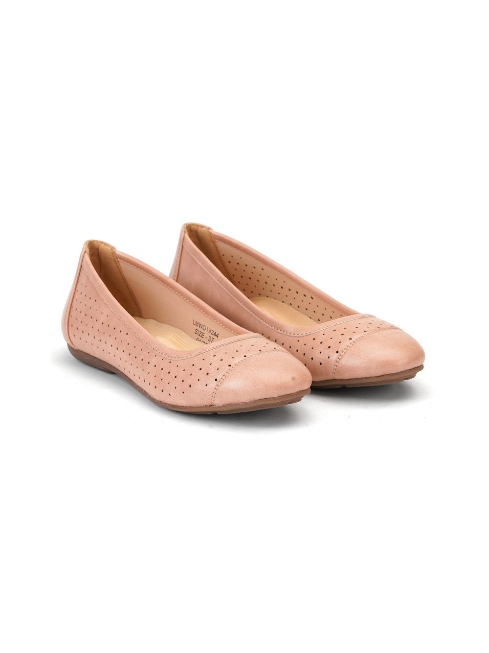 Lamoure Peach Casual Ballerina For Women Lmw019244 C188