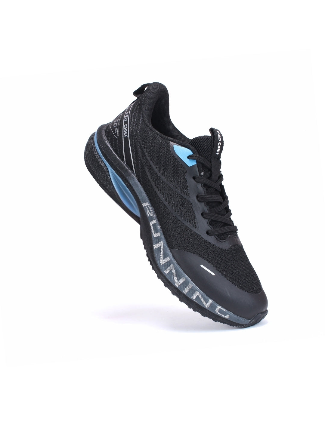 Red Chief Sports Black Running Shoes For Men R1716 001