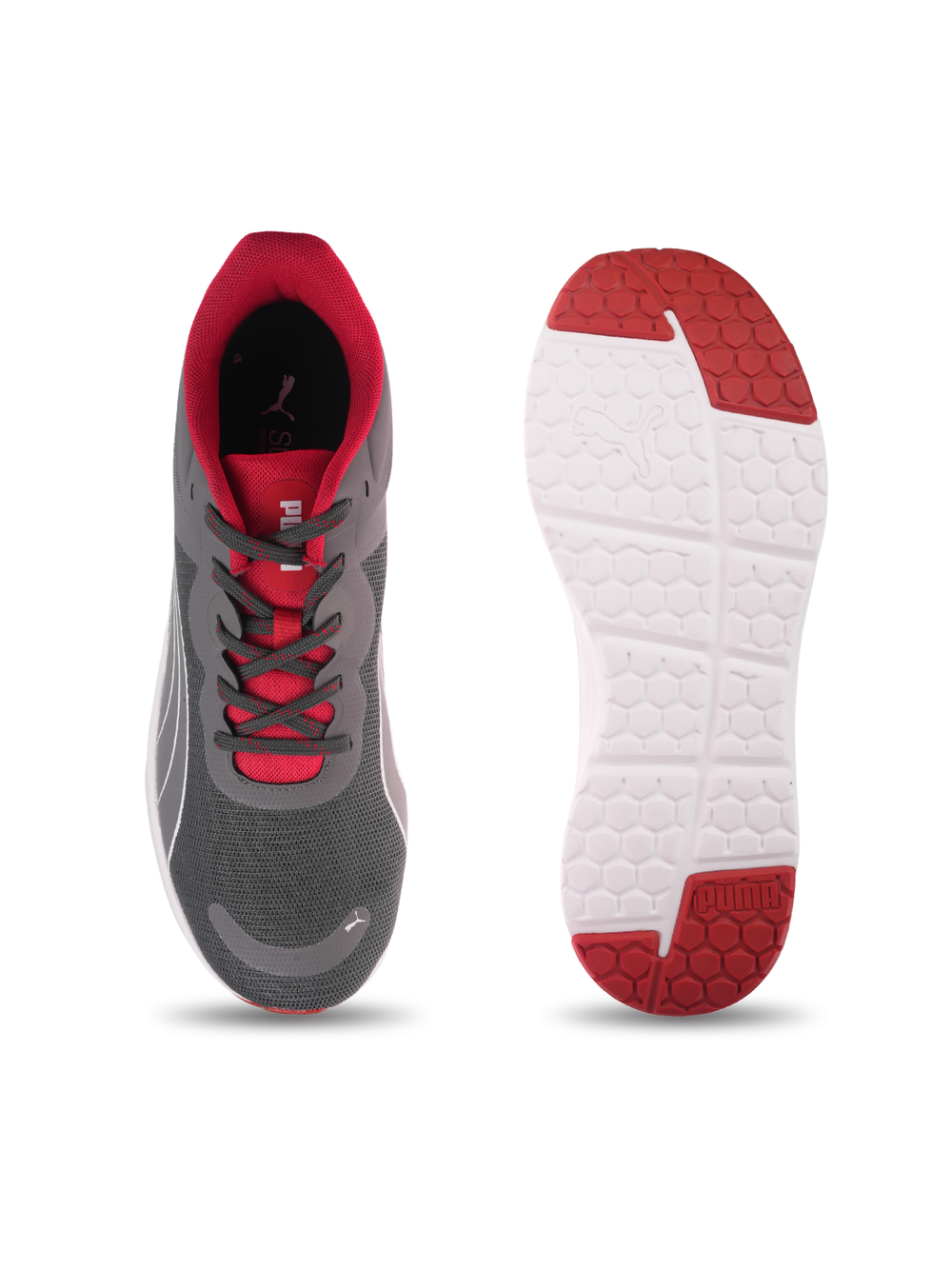 Puma Grey/White Sports Shoes For Men Puma Vitality Connect -31067002 C988