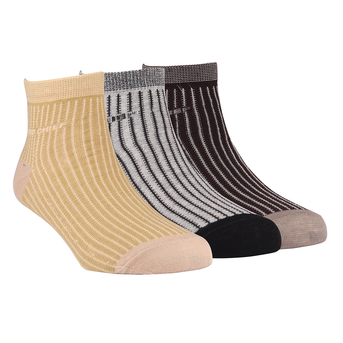 Red Chief Assorted 3 Pair Ankle Socks For Men A20098 G0004