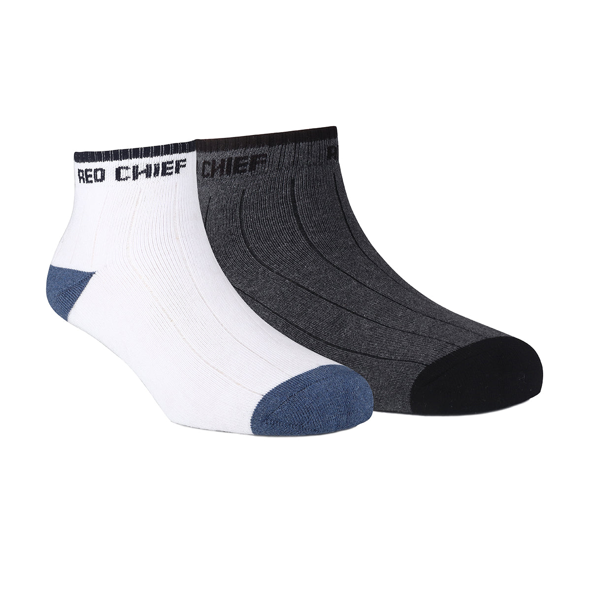 Red Chief Assorted 2 Pair Ankle Socks For Men A20111 G0004