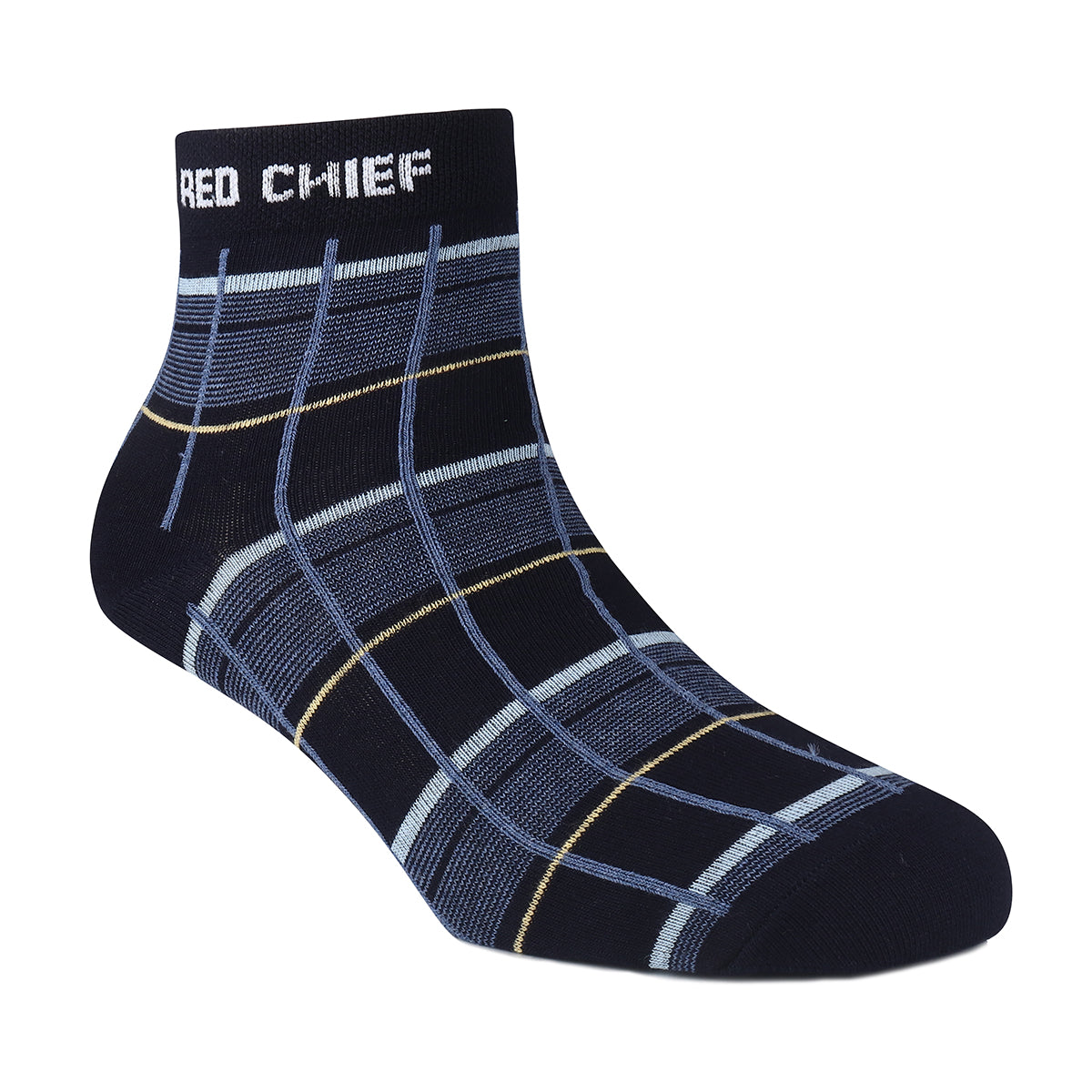 Red Chief Assorted 3 Pair Colour Ankle Socks For Men A20118 G0004