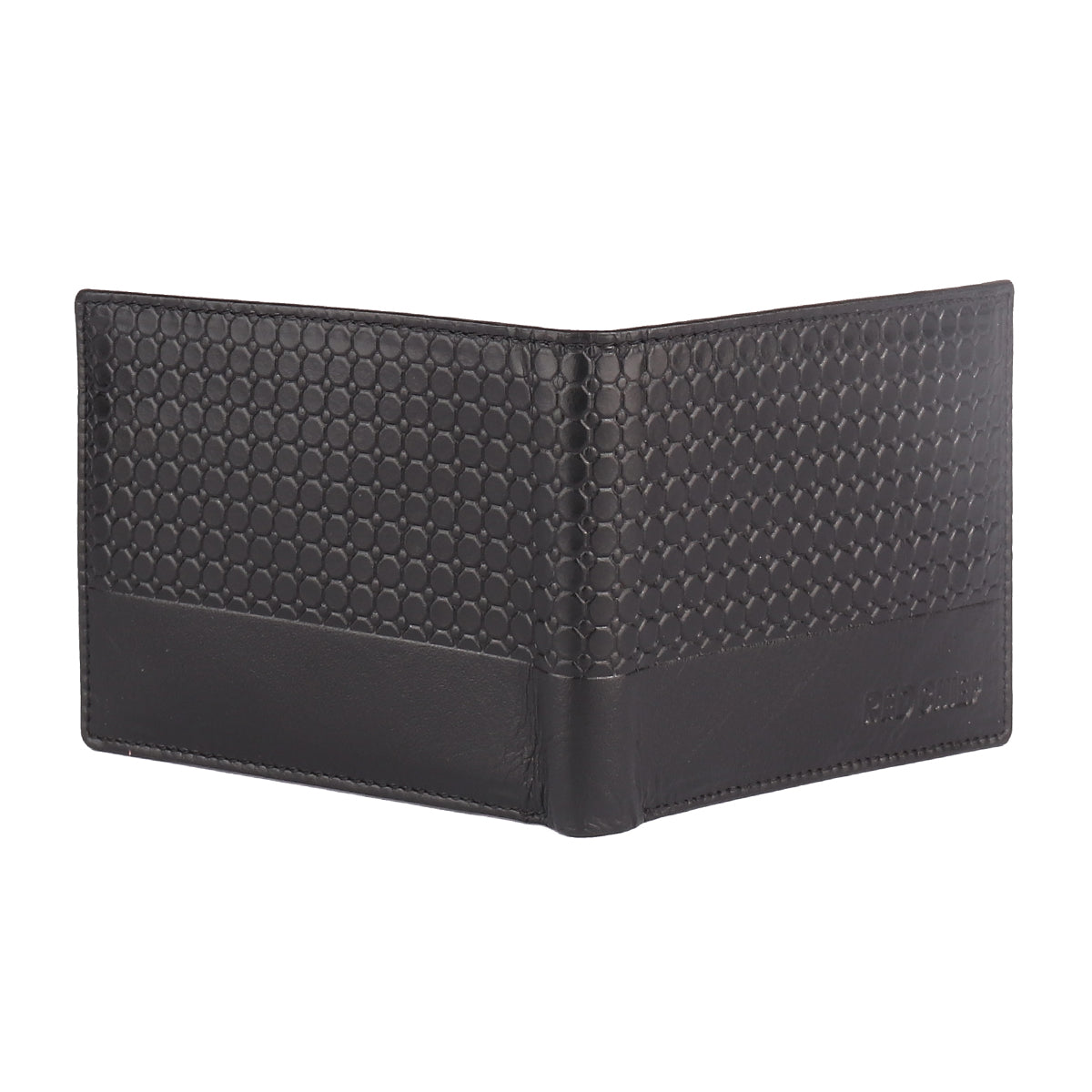 Red Chief Black Leather Wallet For Men A90144 001