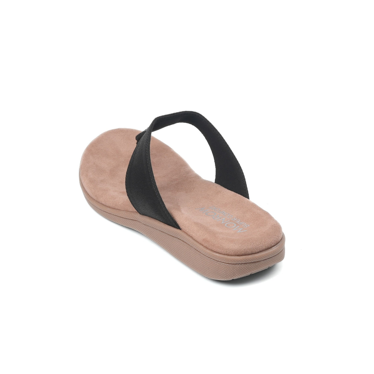 Monrow Black Sandal For Women Ba24Fo653Bl C001
