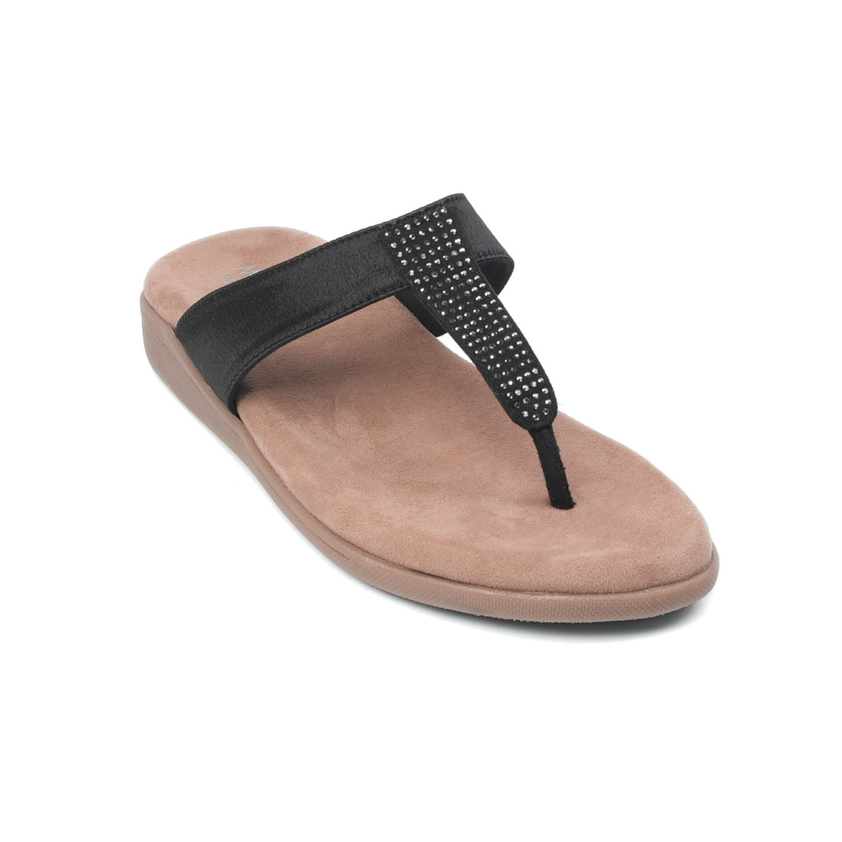 Monrow Black Sandal For Women Ba24Fo653Bl C001
