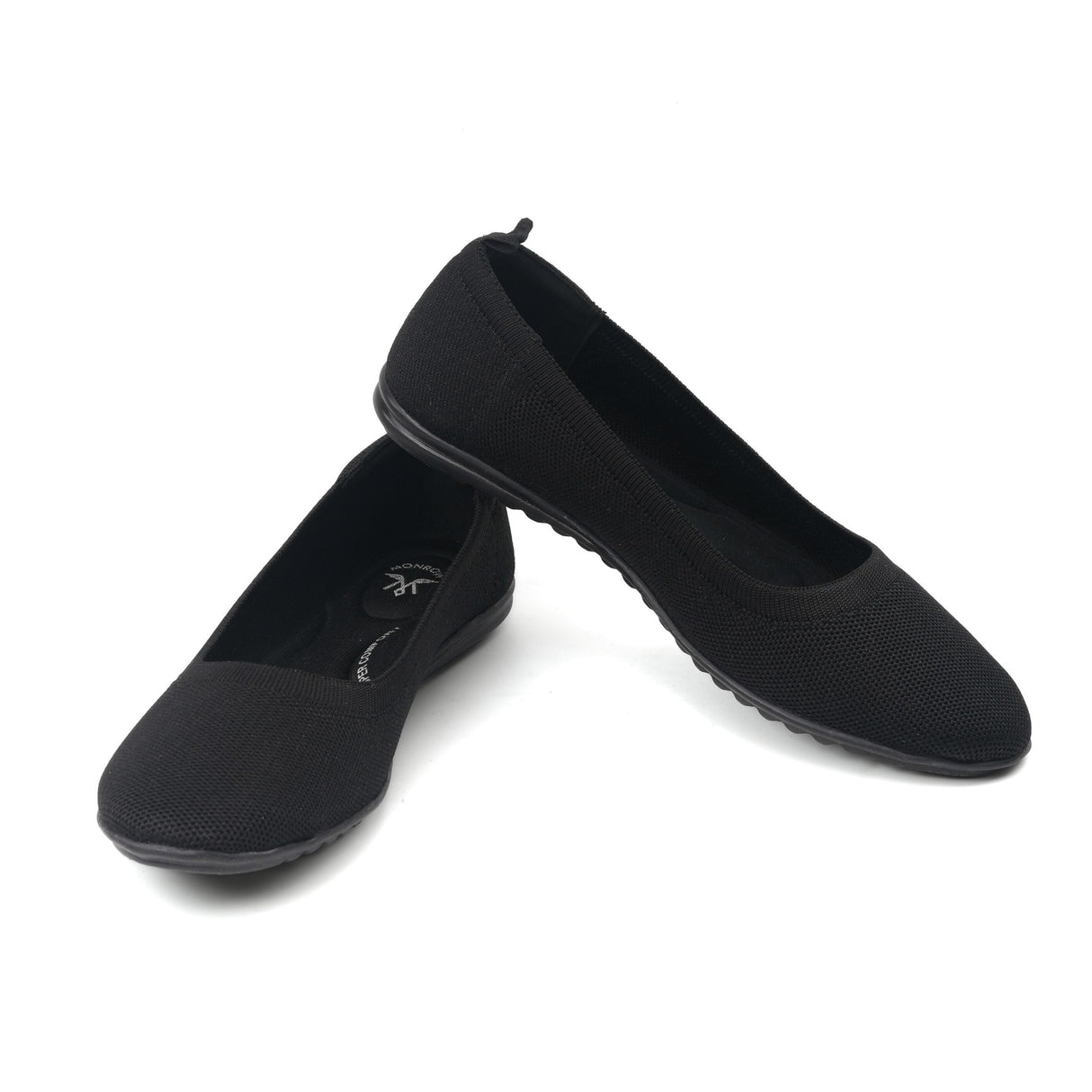 Monrow Black Ballerina For Women Bd24Fb1006Bl C001