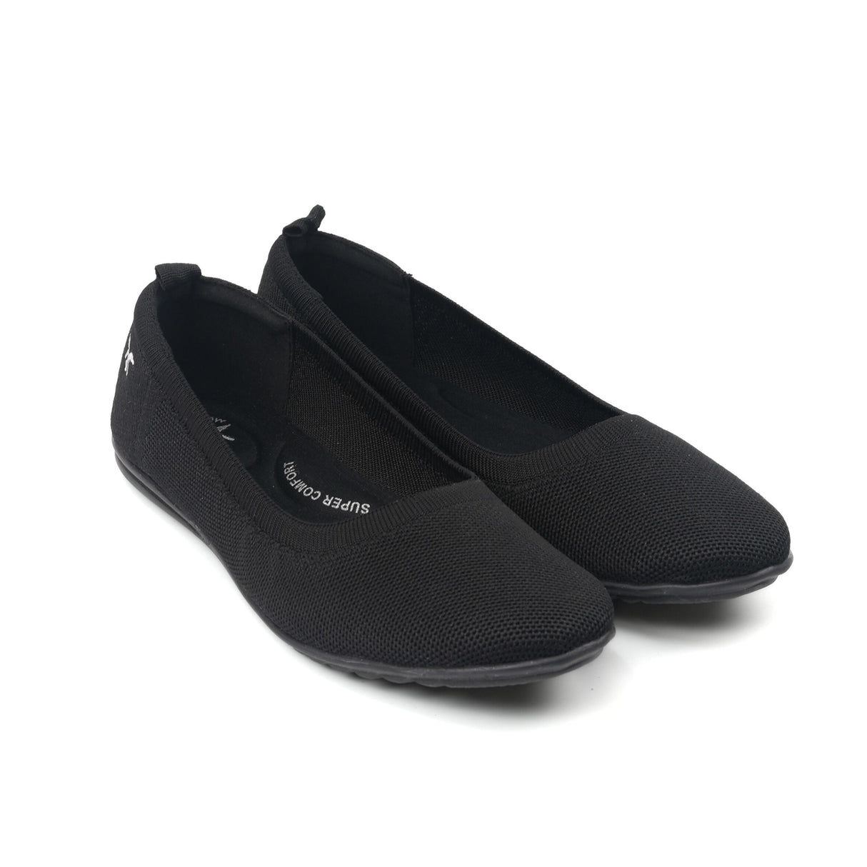Monrow Black Ballerina For Women Bd24Fb1006Bl C001