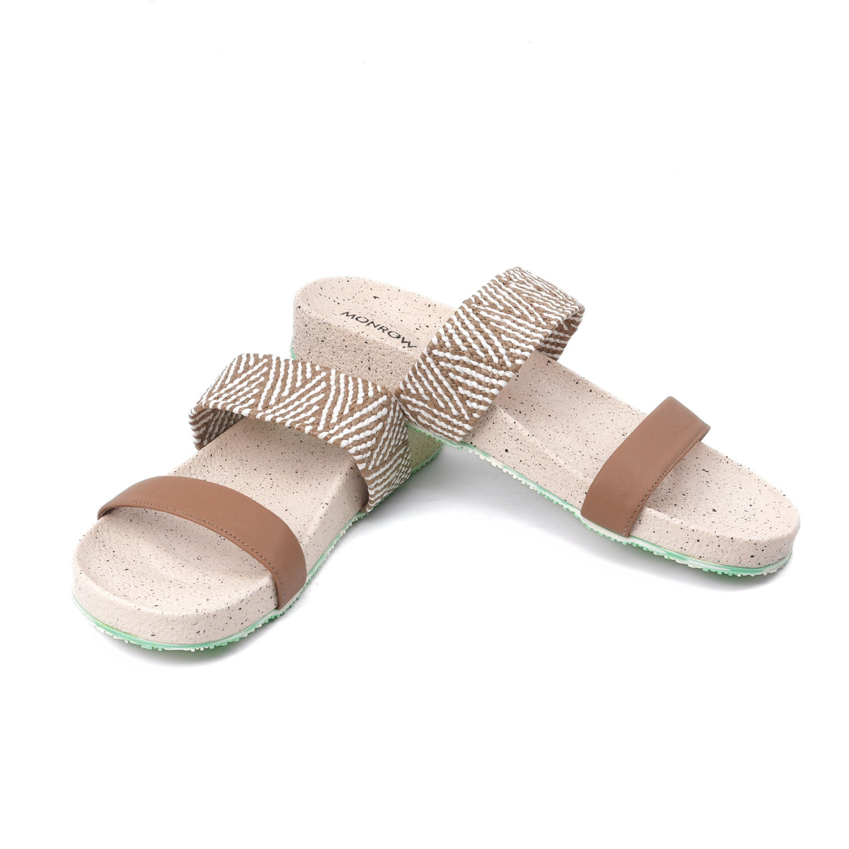 Monrow Beige Sandal For Women Bc24Fo156Bg C026