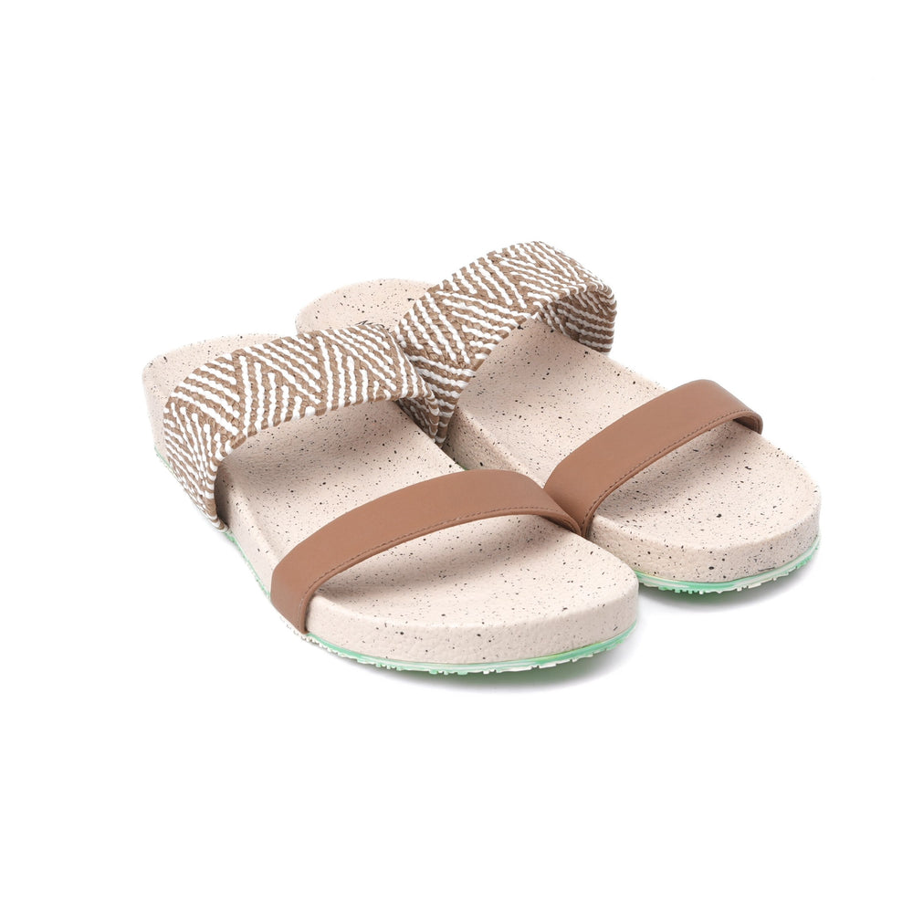 Monrow Beige Sandal For Women Bc24Fo156Bg C026