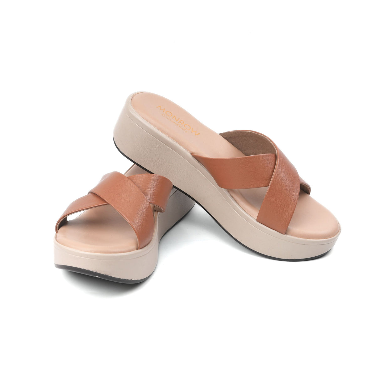 Monrow Brown Sandal For Women Bb39Hw698Br C003