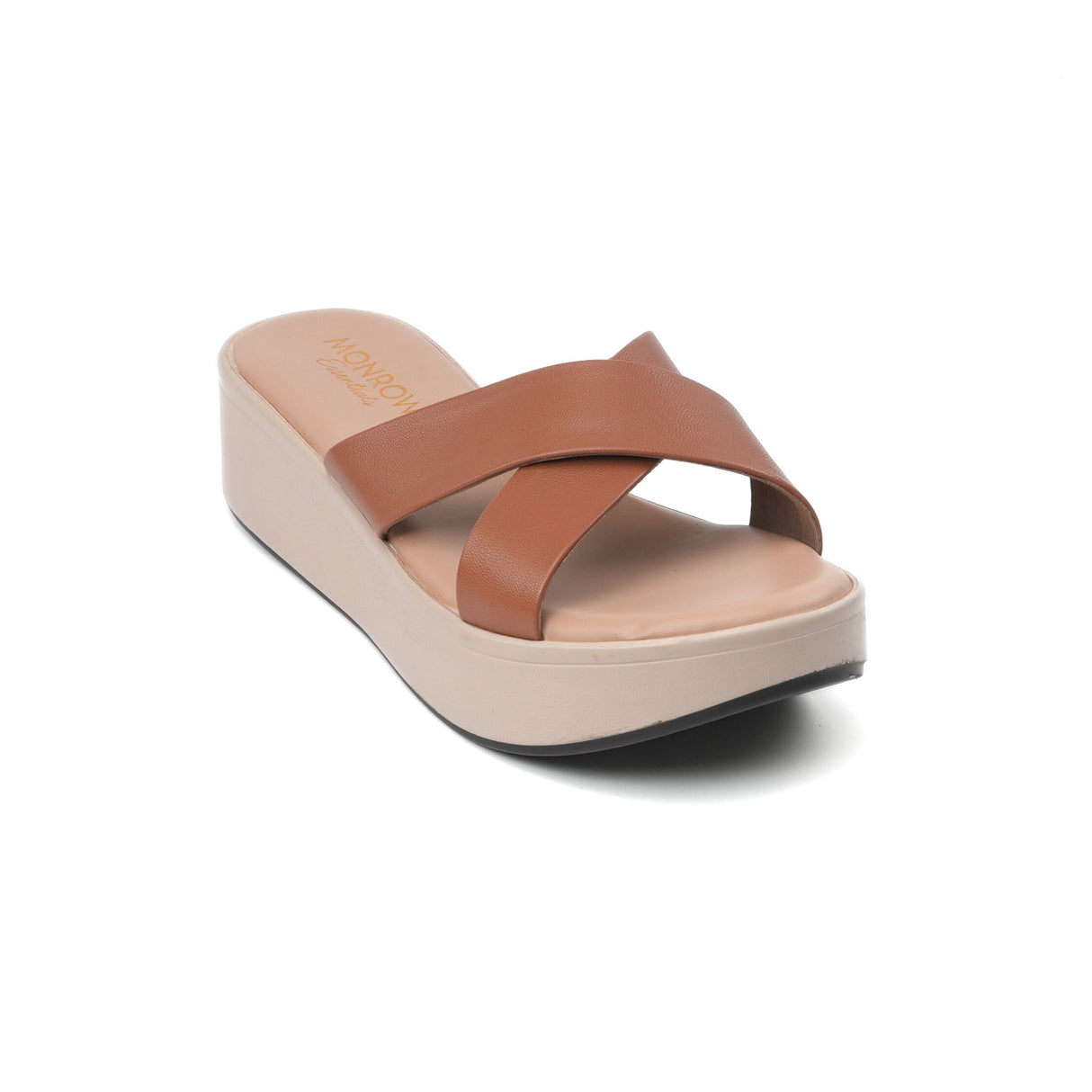 Monrow Brown Sandal For Women Bb39Hw698Br C003