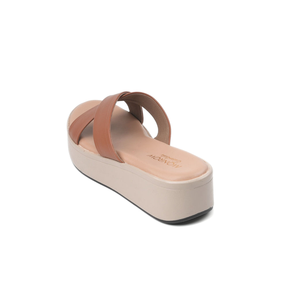 Monrow Brown Sandal For Women Bb39Hw698Br C003