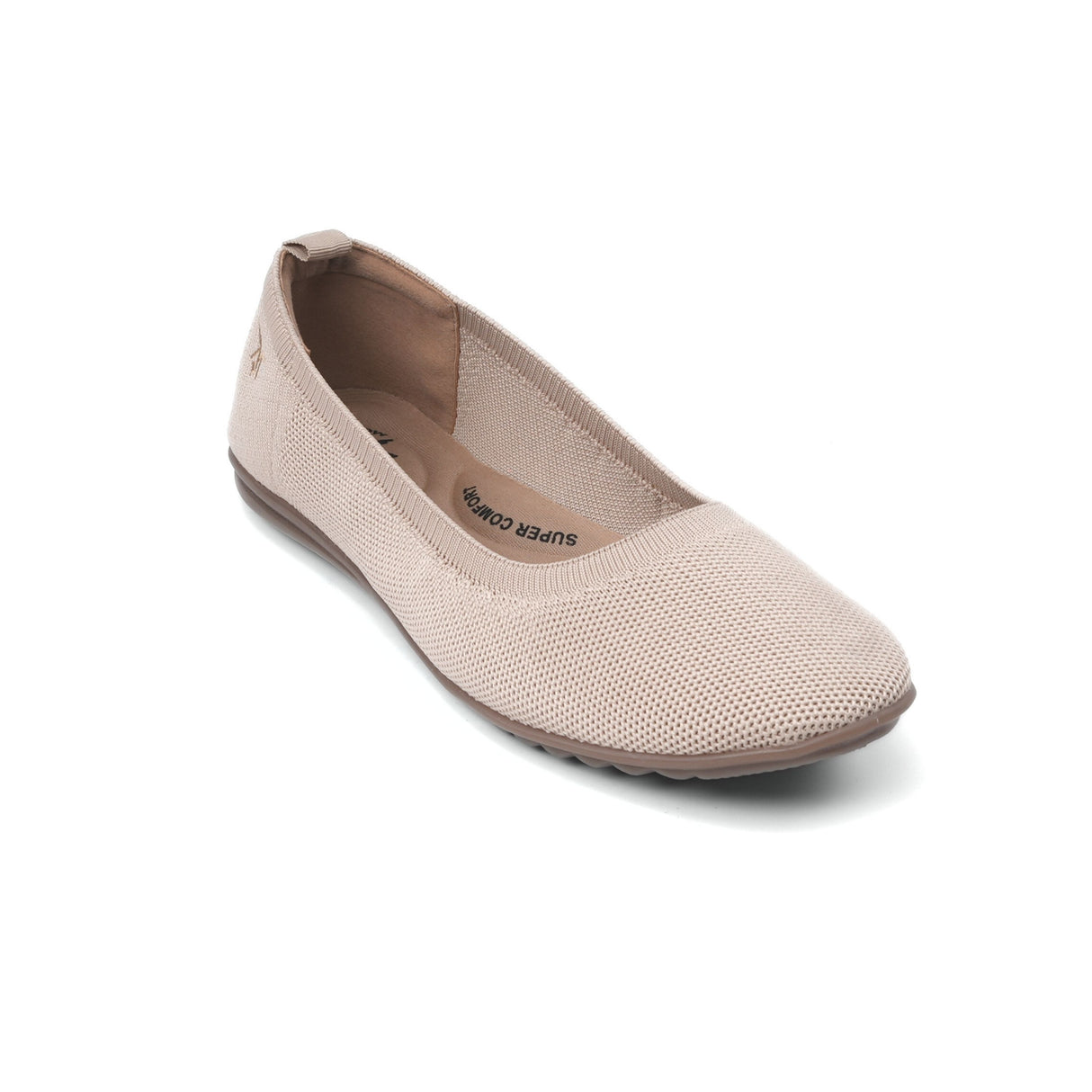 Monrow Beige Ballerina For Women Bd24Fb1006Bg C026
