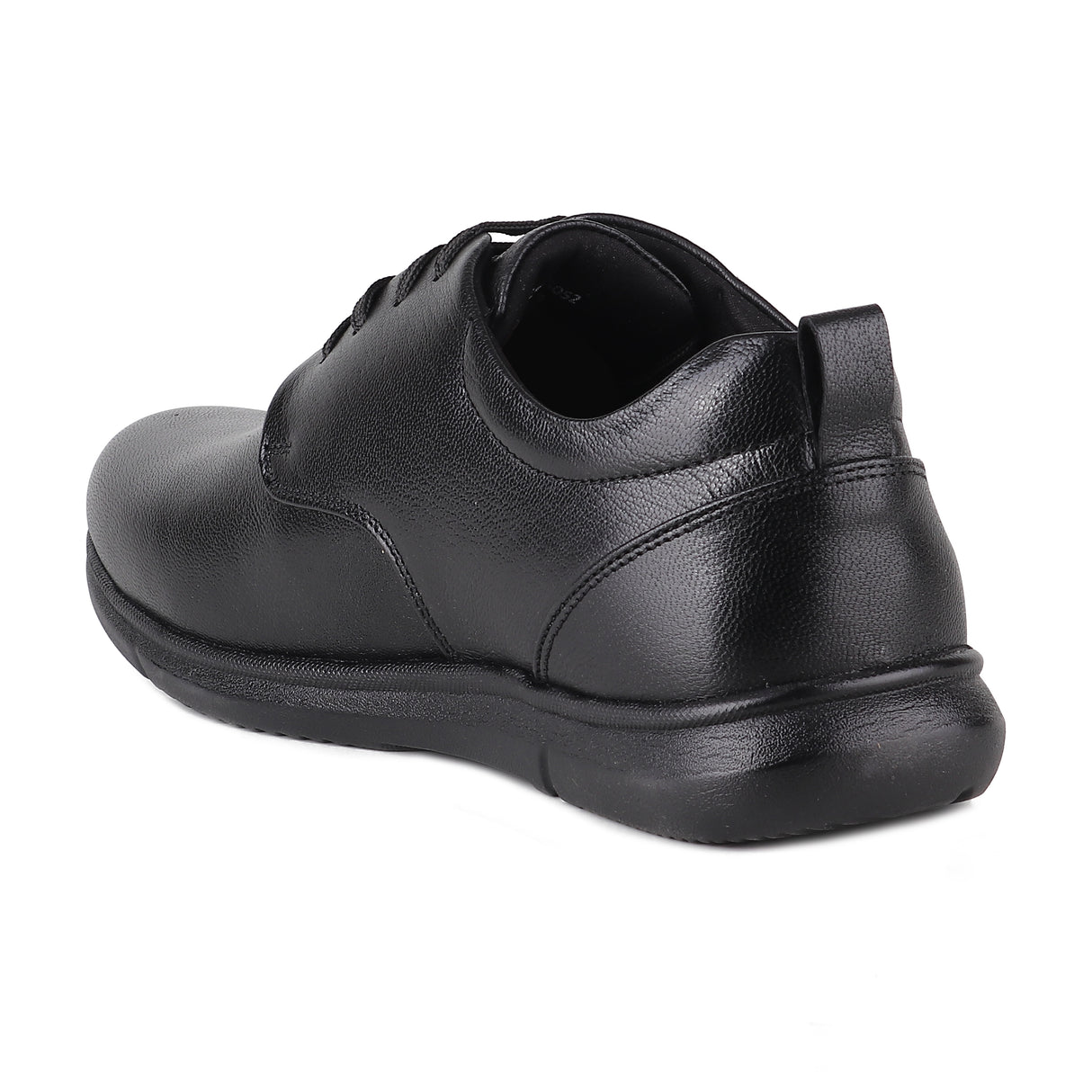 Red Chief Black Leather Derby Formal Shoes For Men Rc15052 001