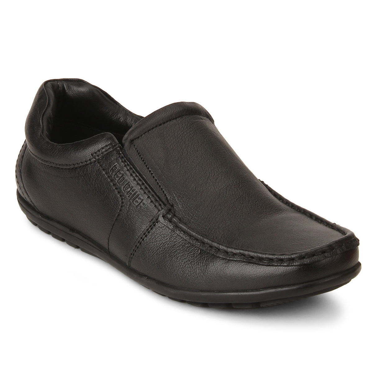Red Chief Black Leather Formal Shoes For Men Rc10020 001