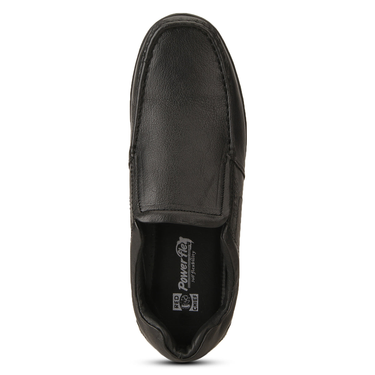 Red Chief Black Leather Formal Shoes For Men Rc10020 001