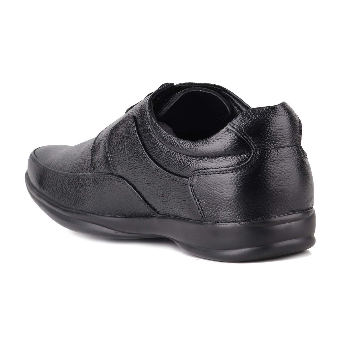 Red Chief Black Leather Derby Formal Shoes For Men Rc1090 001