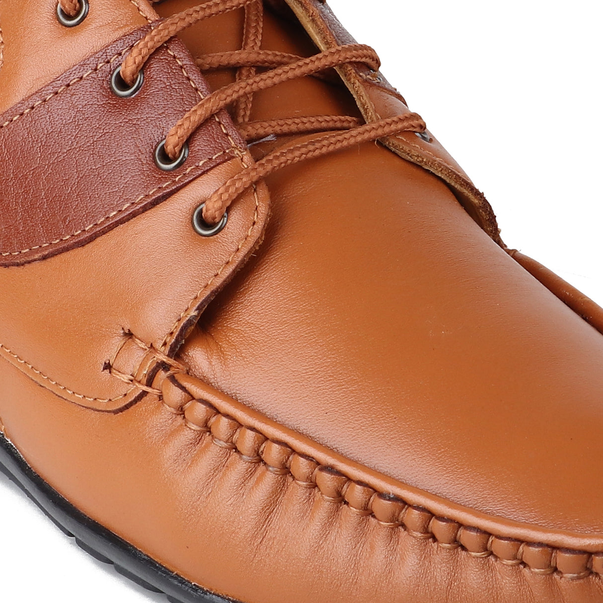 Red Chief N Tan Leather Derby Formal Shoes For Men Rc1199 879