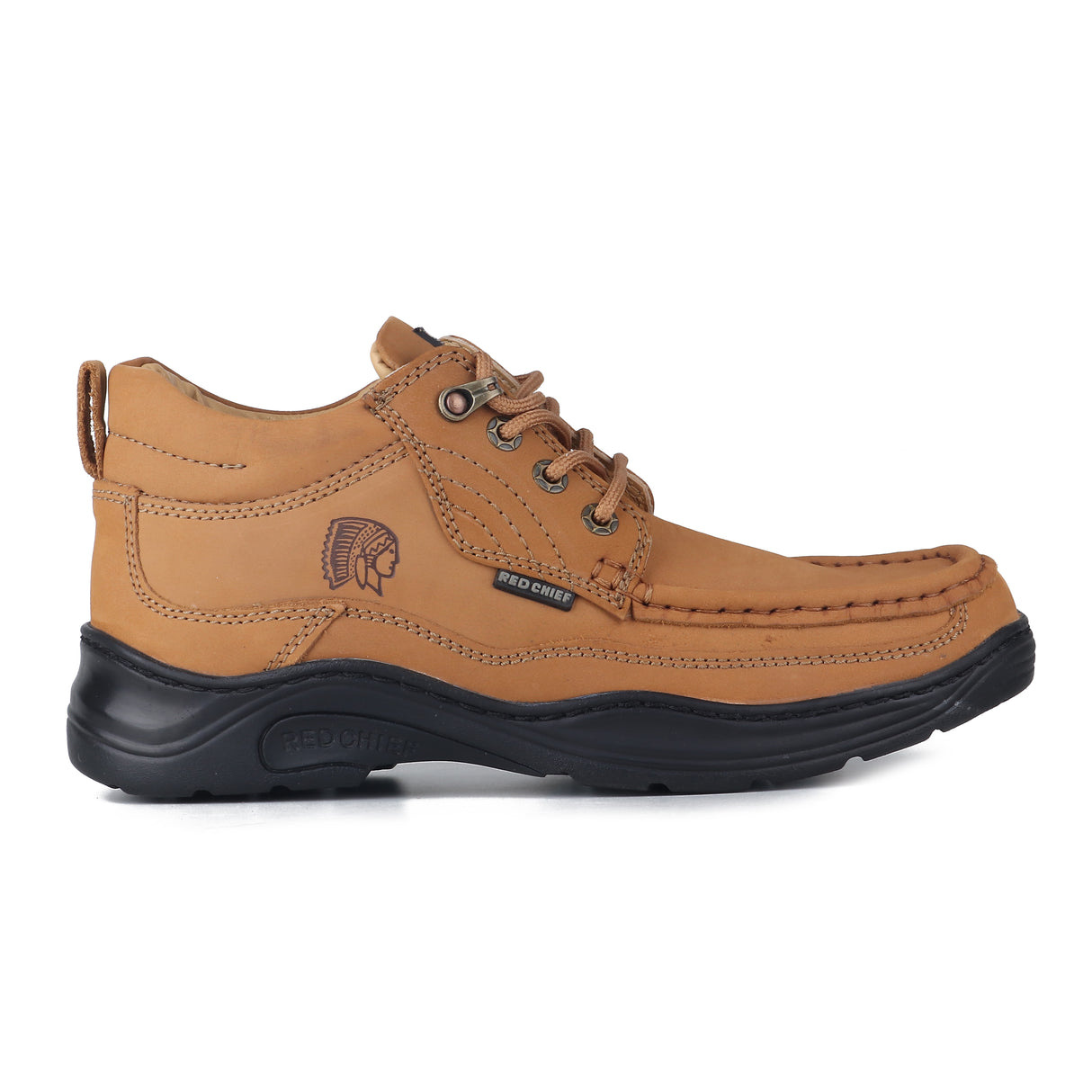 Red Chief Rust Leather Derby Casual Shoes For Men Rc1211 022