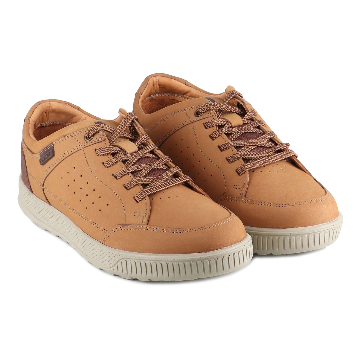 Red Chief Rust Leather Derby Casual Shoes For Men Rc1588 022