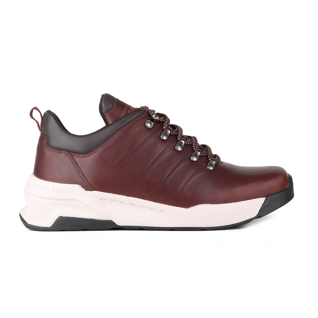 Red Chief Brown Leather Casual Shoes For Men Rc1858 003