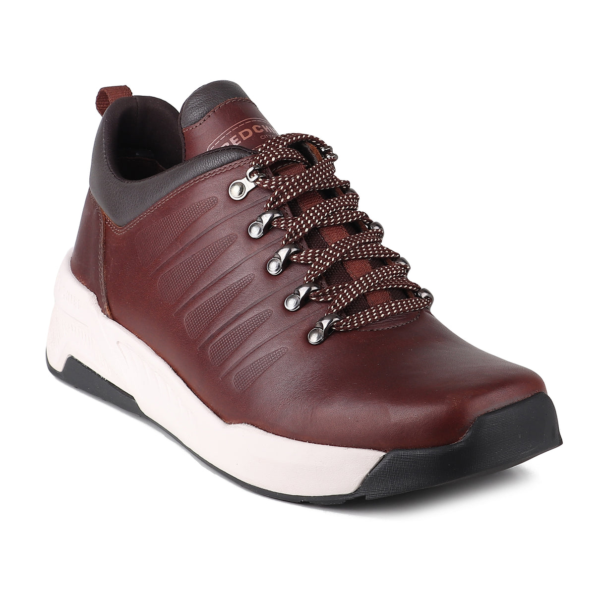 Red Chief Brown Leather Casual Shoes For Men Rc1858 003