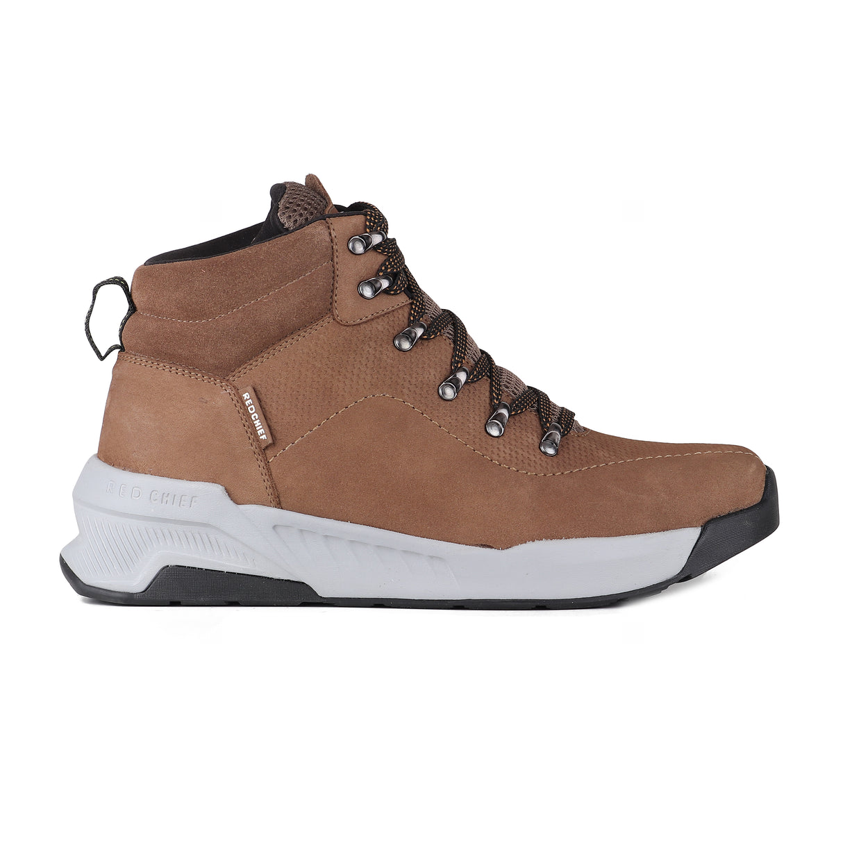 Red Chief F.Olive Leather Casual Shoes For Men Rc1860 0087