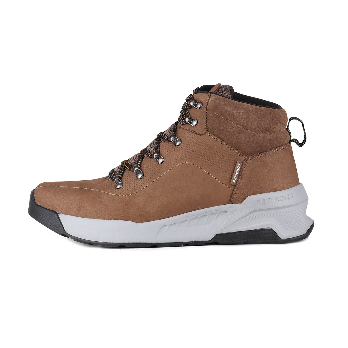 Red Chief F.Olive Leather Casual Shoes For Men Rc1860 0087