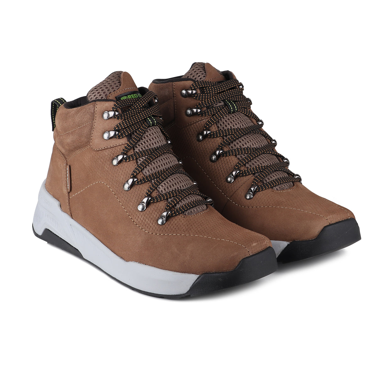 Red Chief F.Olive Leather Casual Shoes For Men Rc1860 0087