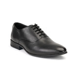 Zuup Black Genuine Leather Oxford Formal Shoes For Men Zfm021006 C001