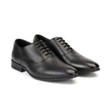 Zuup Black Genuine Leather Oxford Formal Shoes For Men Zfm021006 C001