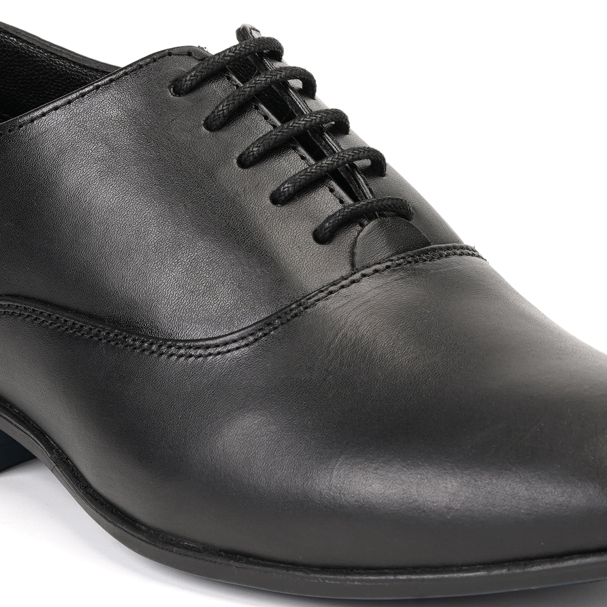 Zuup Black Genuine Leather Oxford Formal Shoes For Men Zfm021006 C001