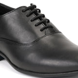 Zuup Black Genuine Leather Oxford Formal Shoes For Men Zfm021006 C001