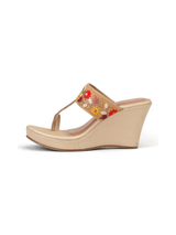 Lamoure Cream Casual Wedge For Women Lmw039254 C179