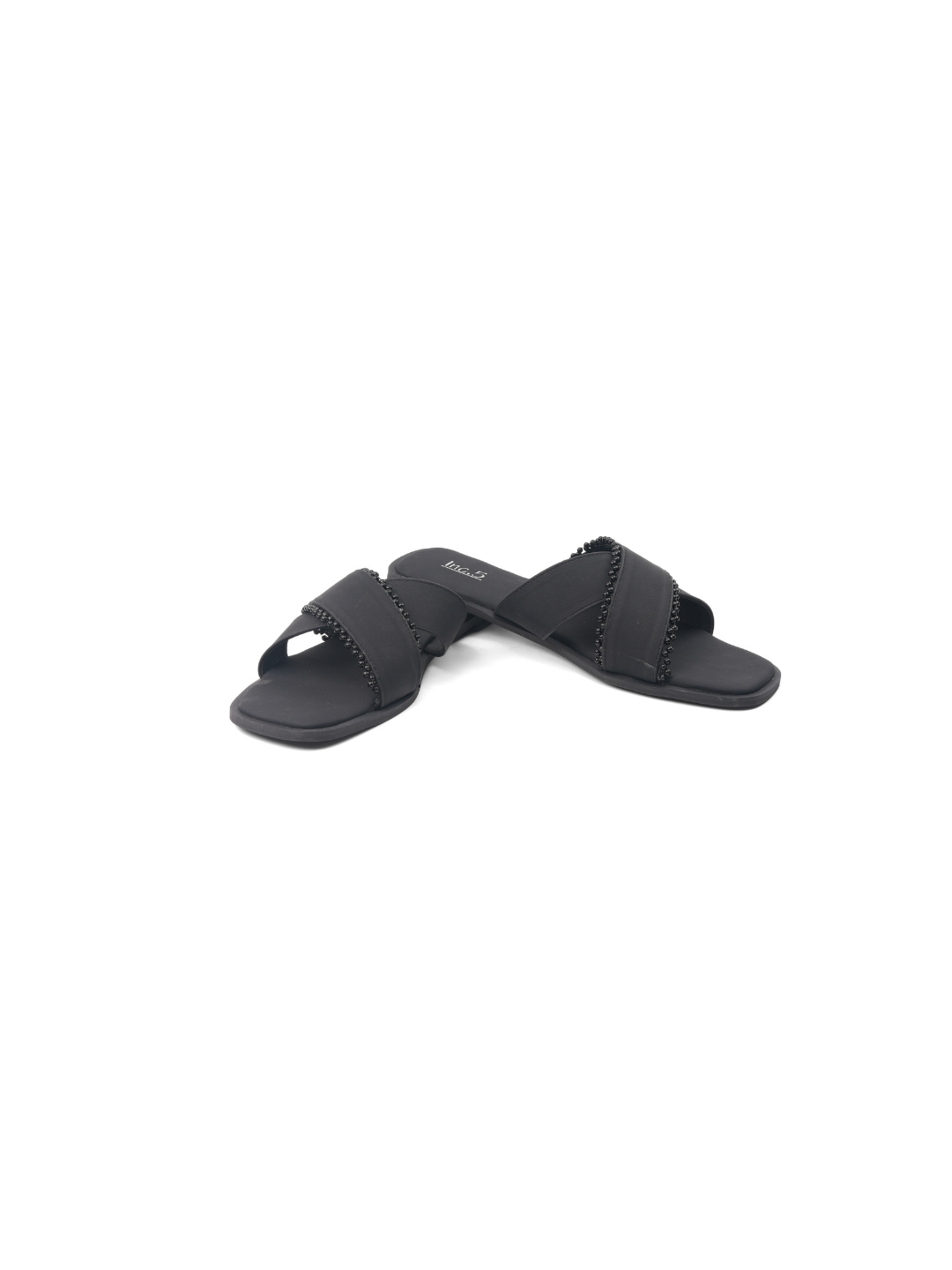 Inc.5 Black Flat For Women 101859 Black C001