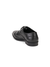 Zuup Black Genuine Leather Oxford Formal Shoes For Men Zfm021080 C001