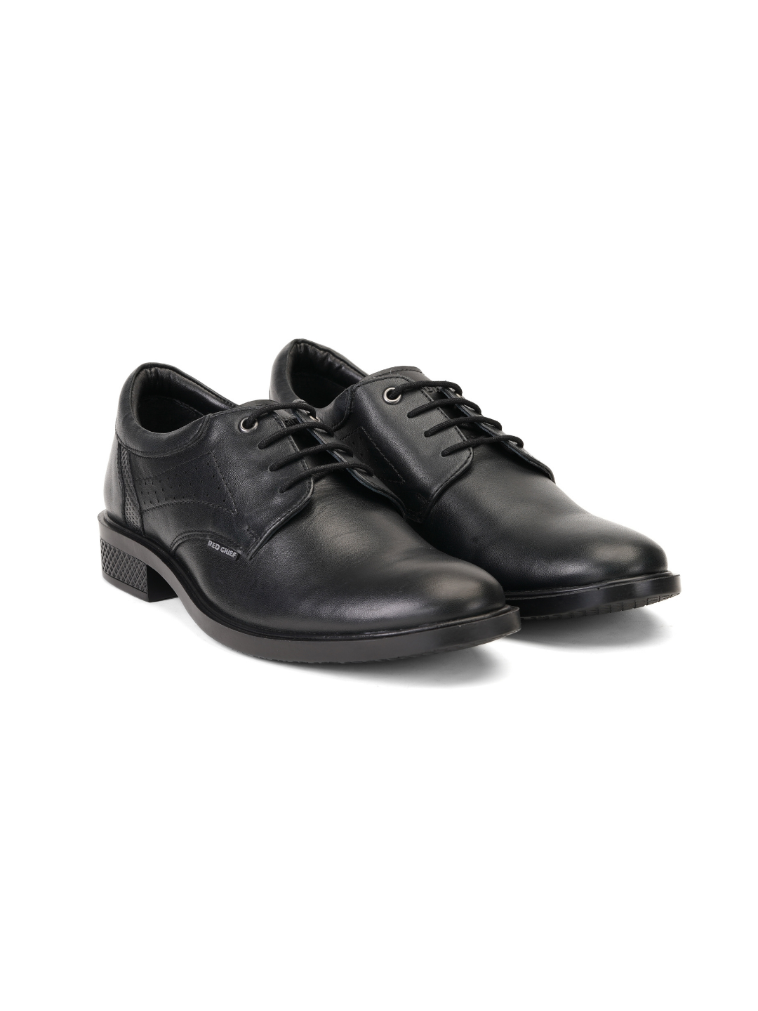 Top Brass Black Genuine Leather Formal Shoes For Men Tbm021086 C001